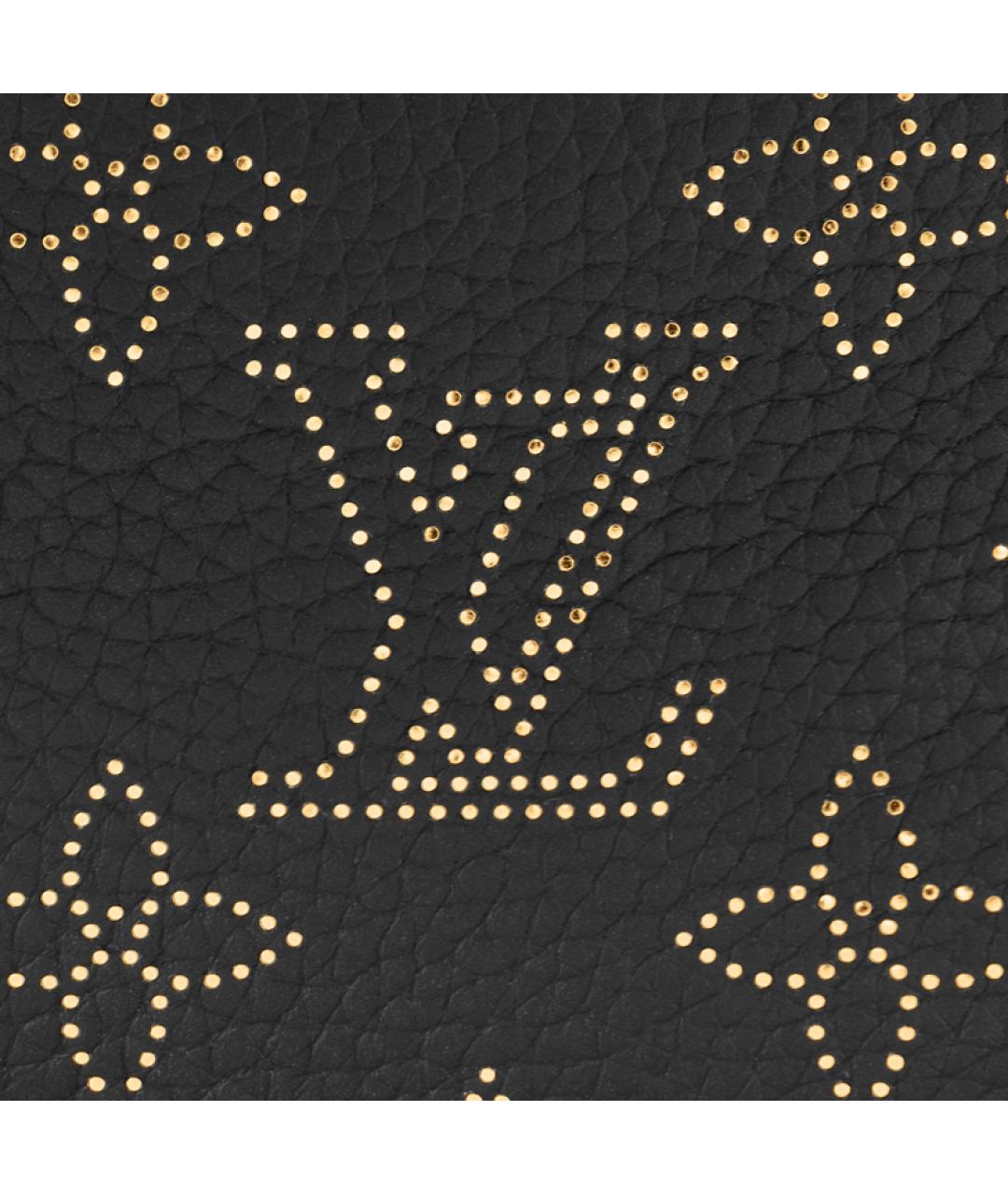 LOUIS VUITTON Черная сумка с короткими ручками, фото 5