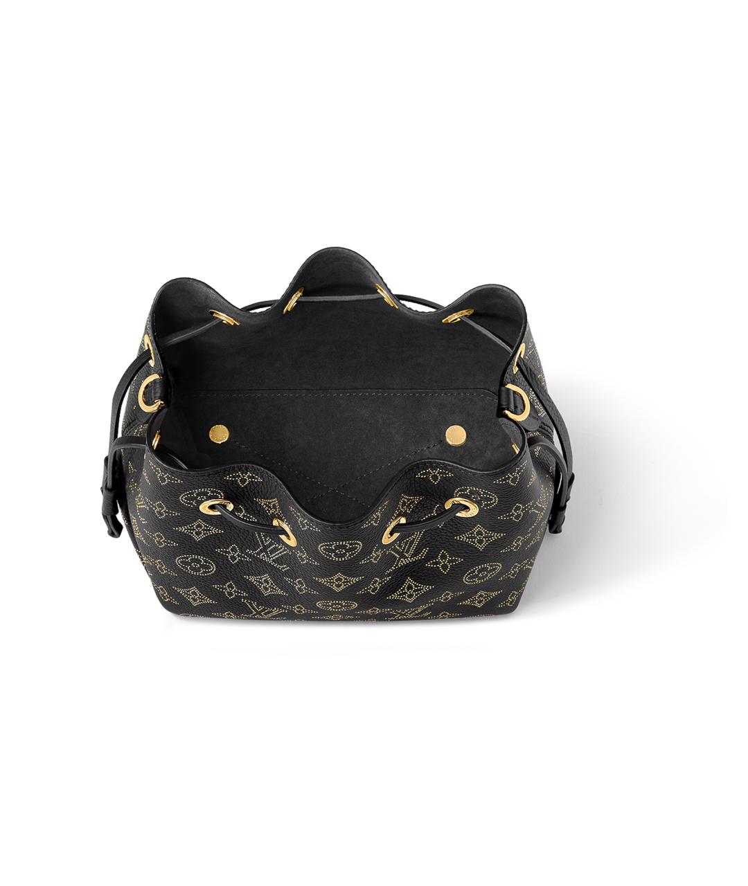 LOUIS VUITTON Черная сумка с короткими ручками, фото 4