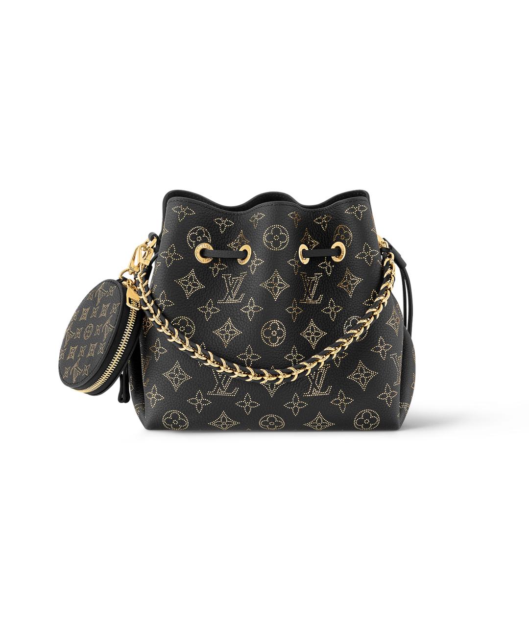 LOUIS VUITTON Черная сумка с короткими ручками, фото 1