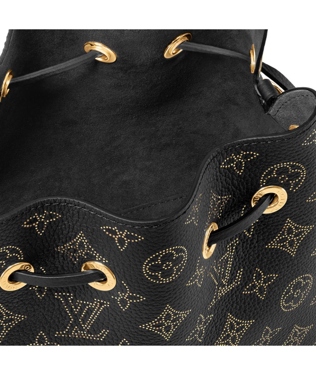 LOUIS VUITTON Черная сумка с короткими ручками, фото 7