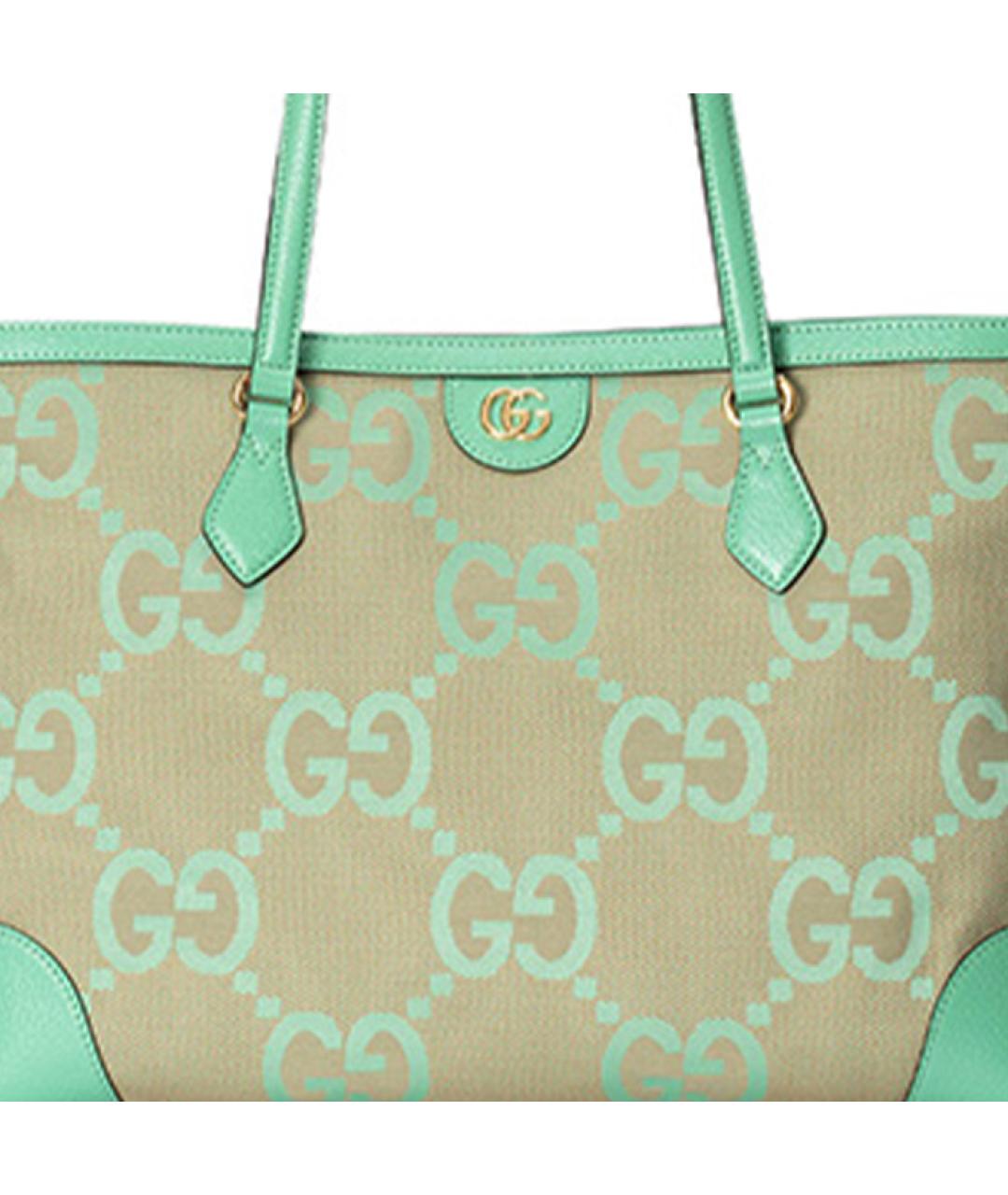 GUCCI Салатовая сумка с короткими ручками, фото 8