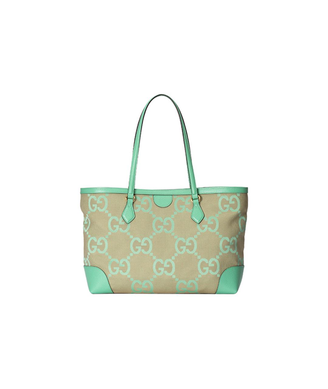 GUCCI Салатовая сумка с короткими ручками, фото 4