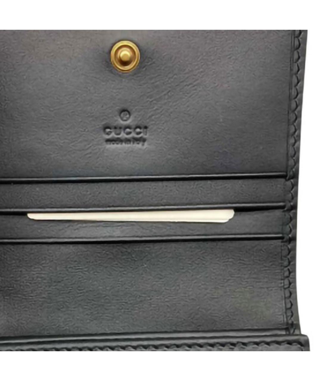 GUCCI Черный кошелек, фото 5
