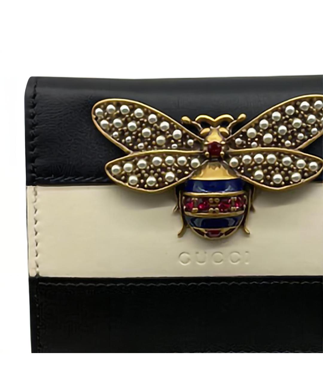 GUCCI Черный кошелек, фото 4