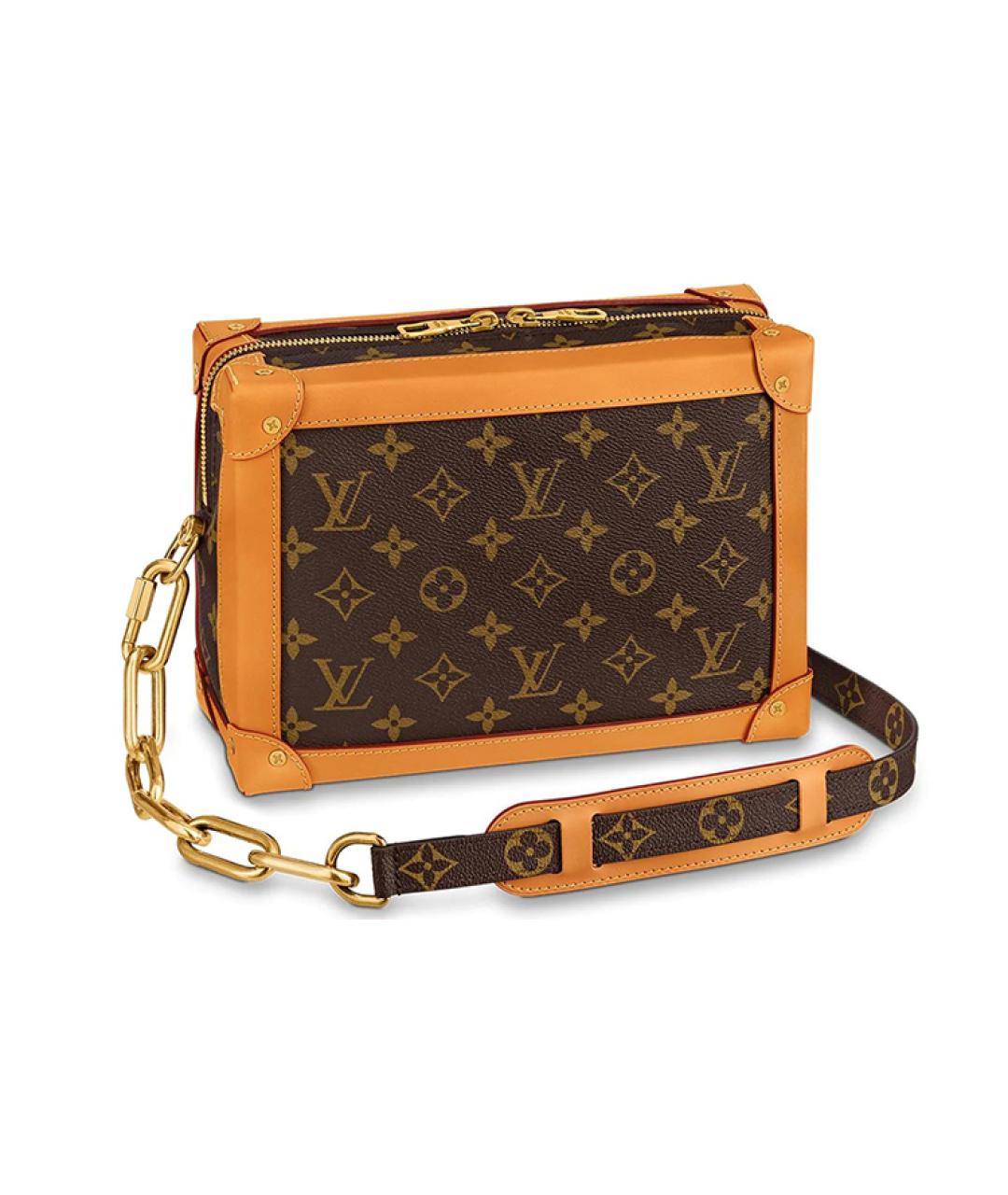 LOUIS VUITTON Коричневая сумка на плечо, фото 1