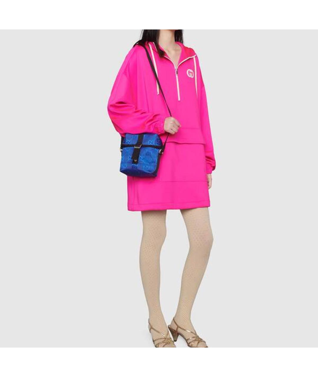 GUCCI Синяя сумка через плечо, фото 9