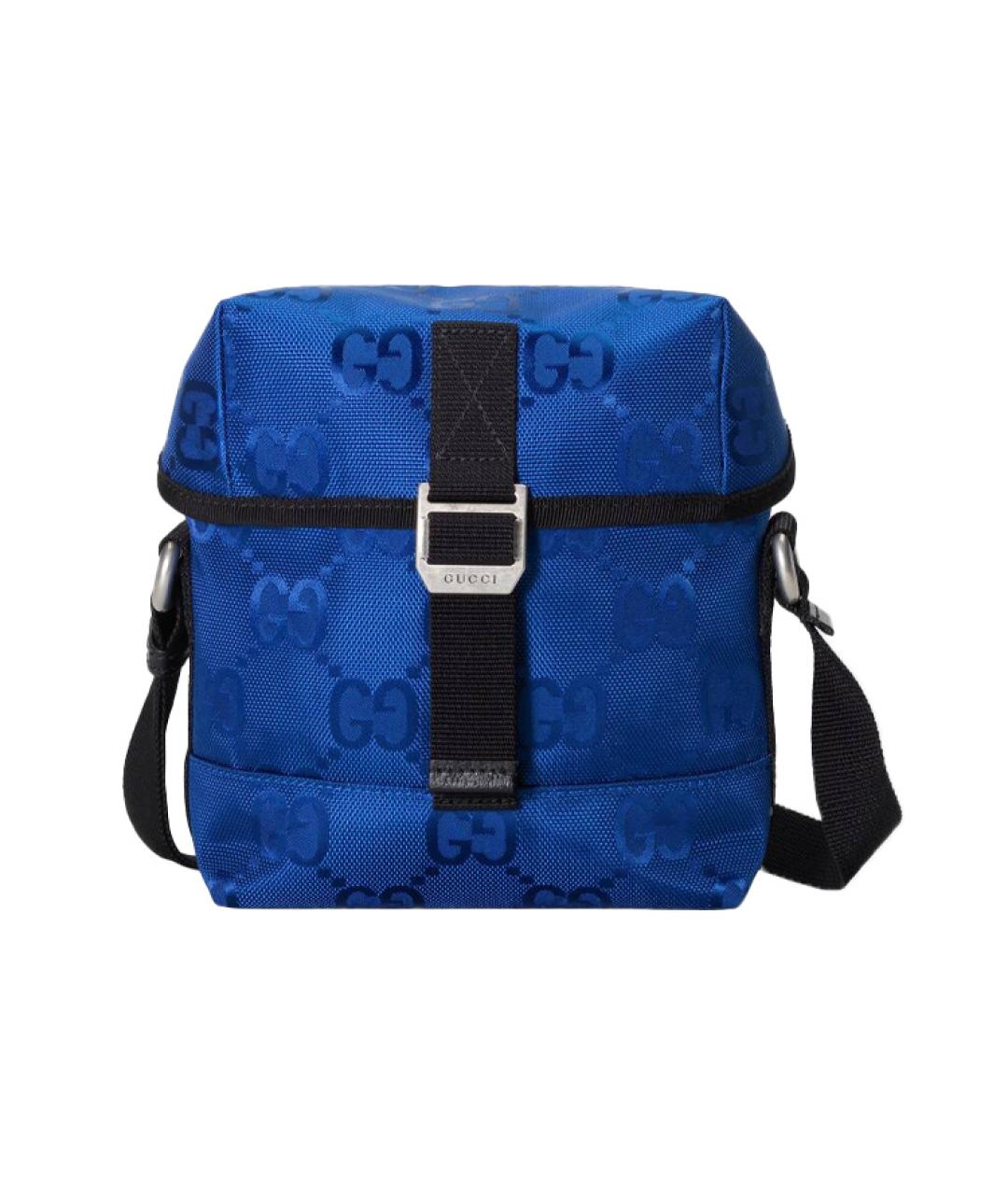 GUCCI Синяя сумка через плечо, фото 1