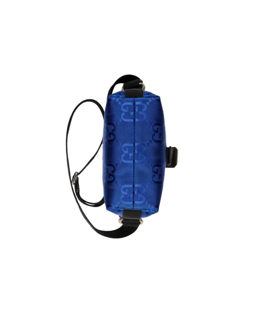 GUCCI Синяя сумка через плечо, фото 5