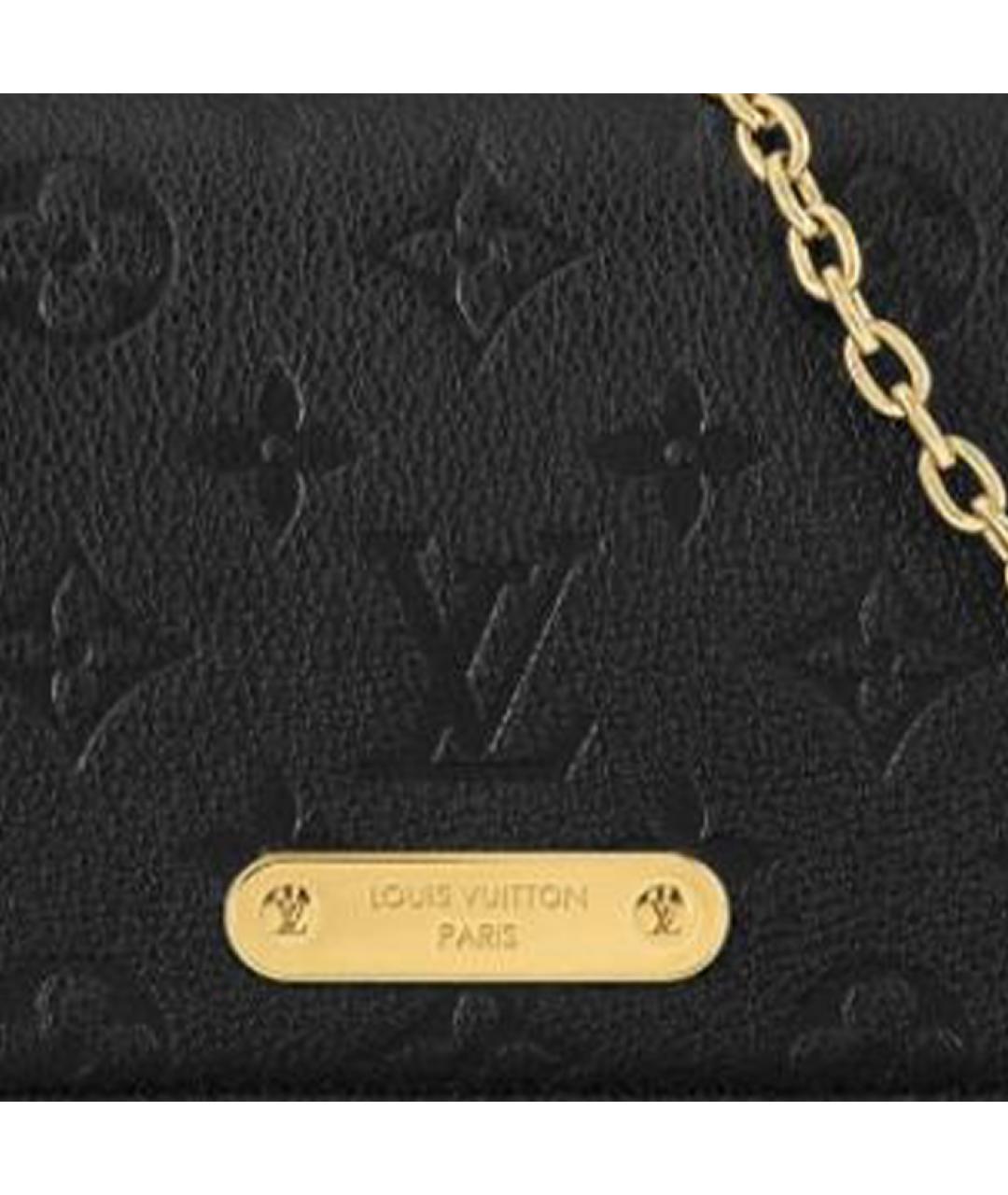 LOUIS VUITTON Черная сумка через плечо, фото 2