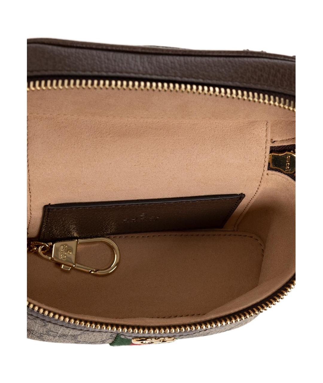 GUCCI Коричневая сумка через плечо, фото 4