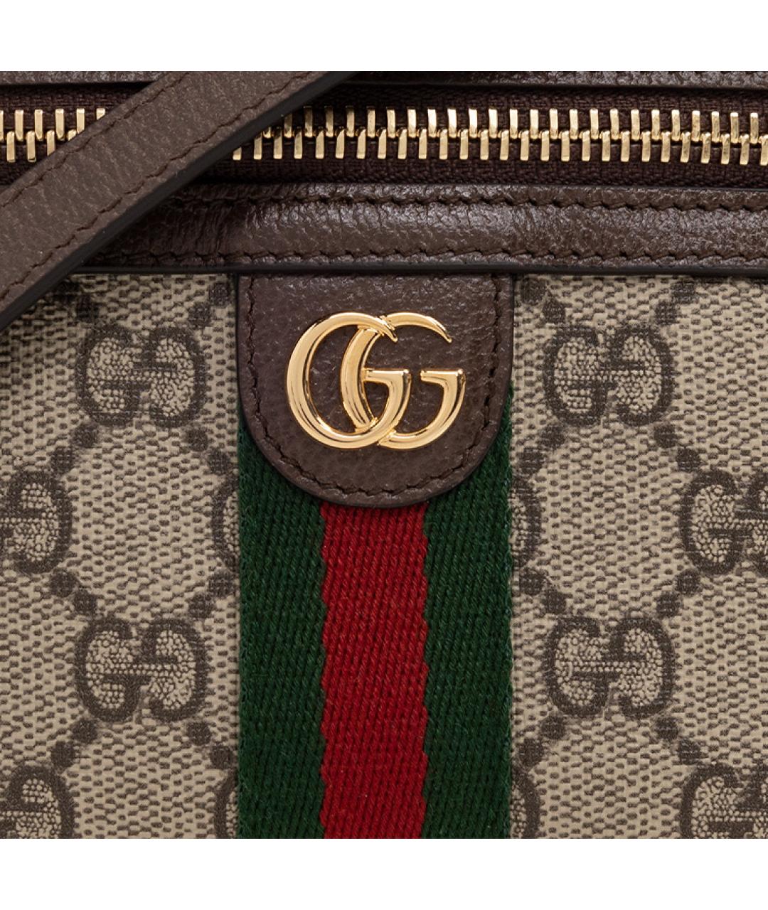 GUCCI Коричневая сумка через плечо, фото 5