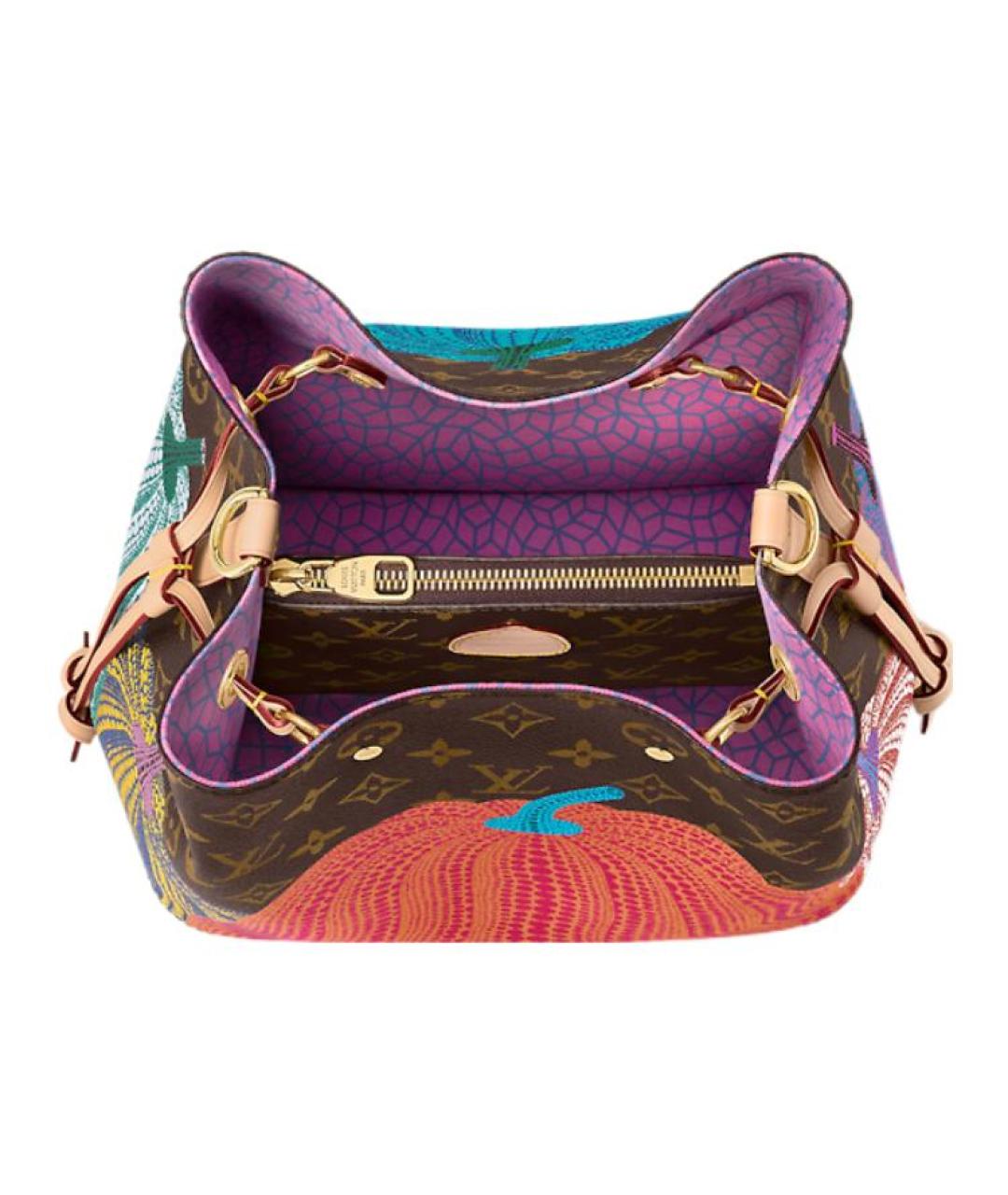 LOUIS VUITTON Коричневая сумка через плечо, фото 3