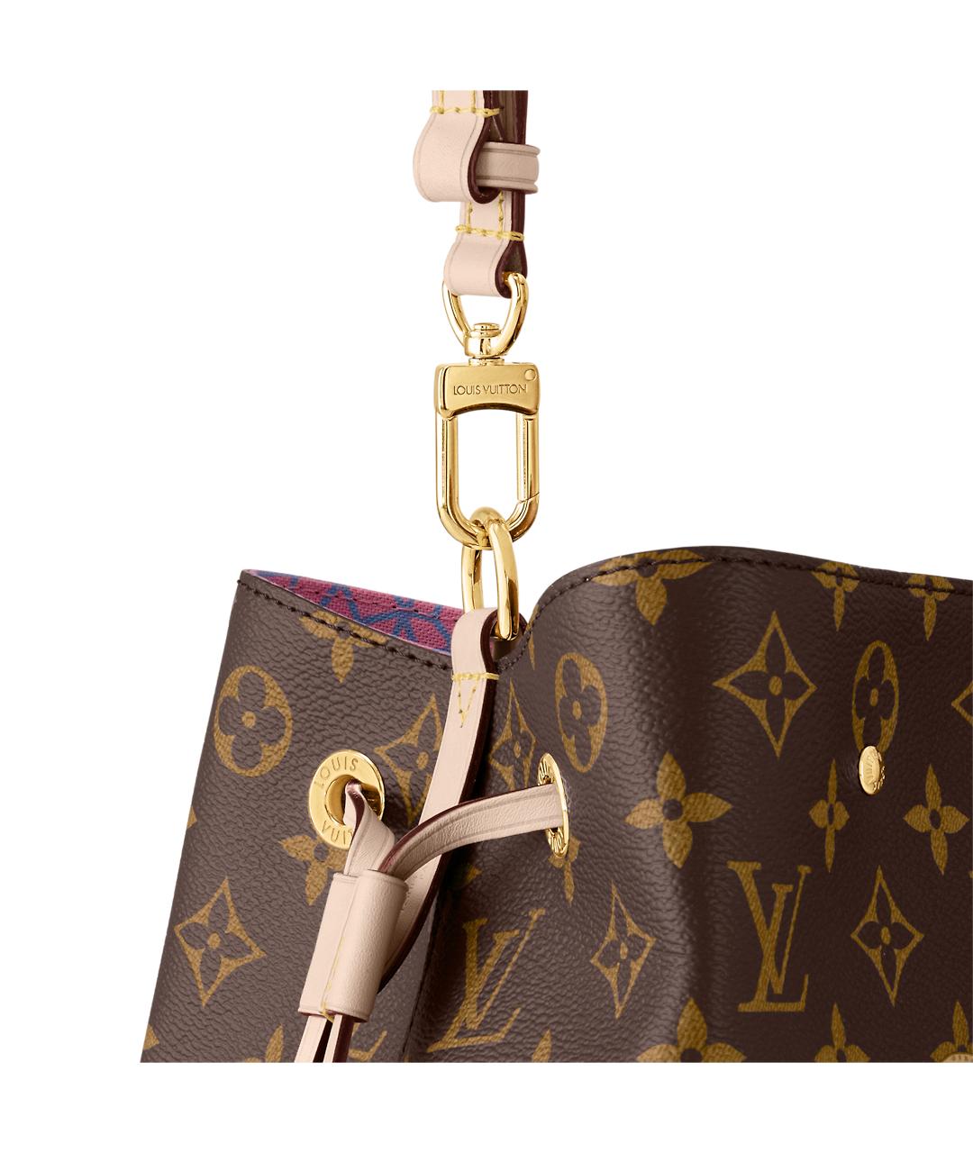 LOUIS VUITTON Коричневая сумка через плечо, фото 5