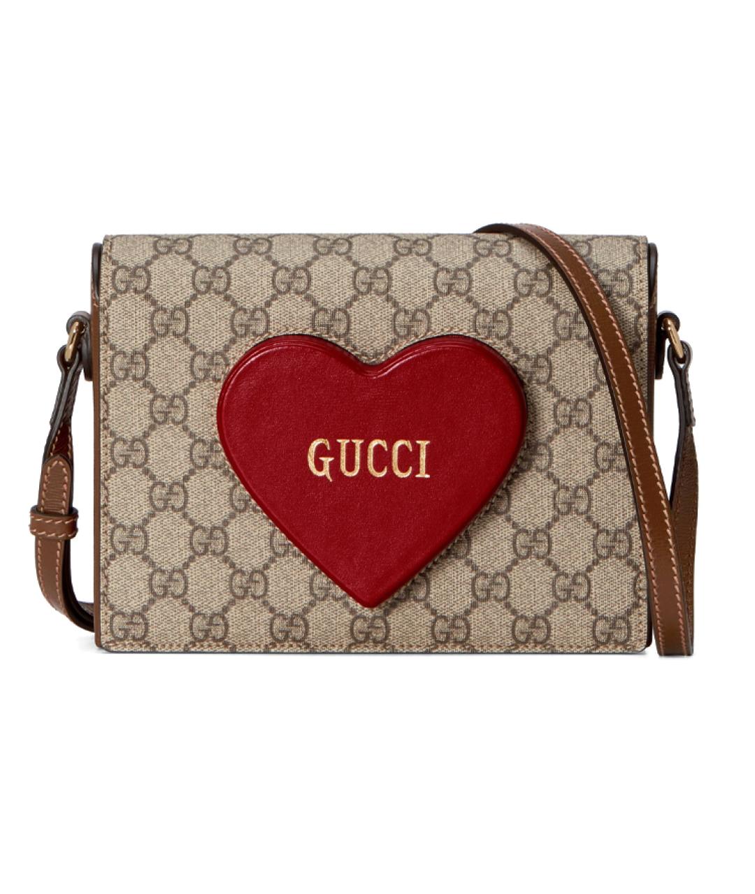 GUCCI Бежевая сумка через плечо, фото 1