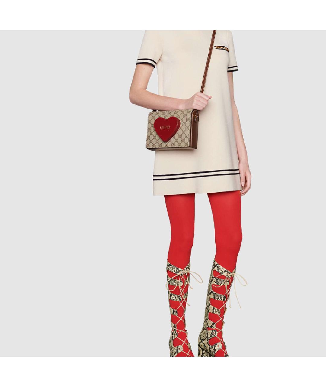 GUCCI Бежевая сумка через плечо, фото 9