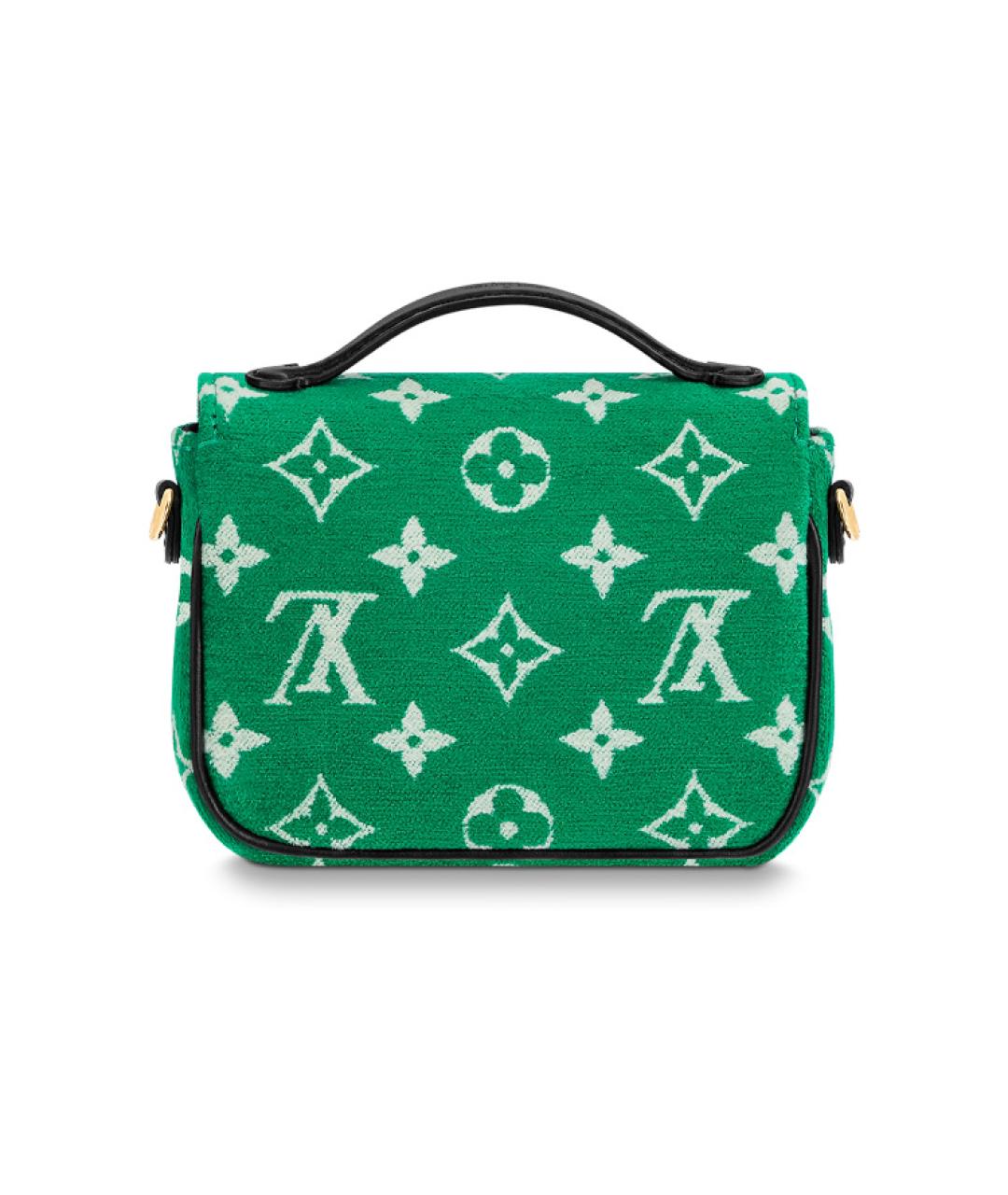 LOUIS VUITTON Зеленая сумка через плечо, фото 3