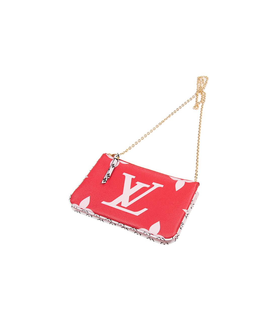 LOUIS VUITTON Красная сумка через плечо, фото 5
