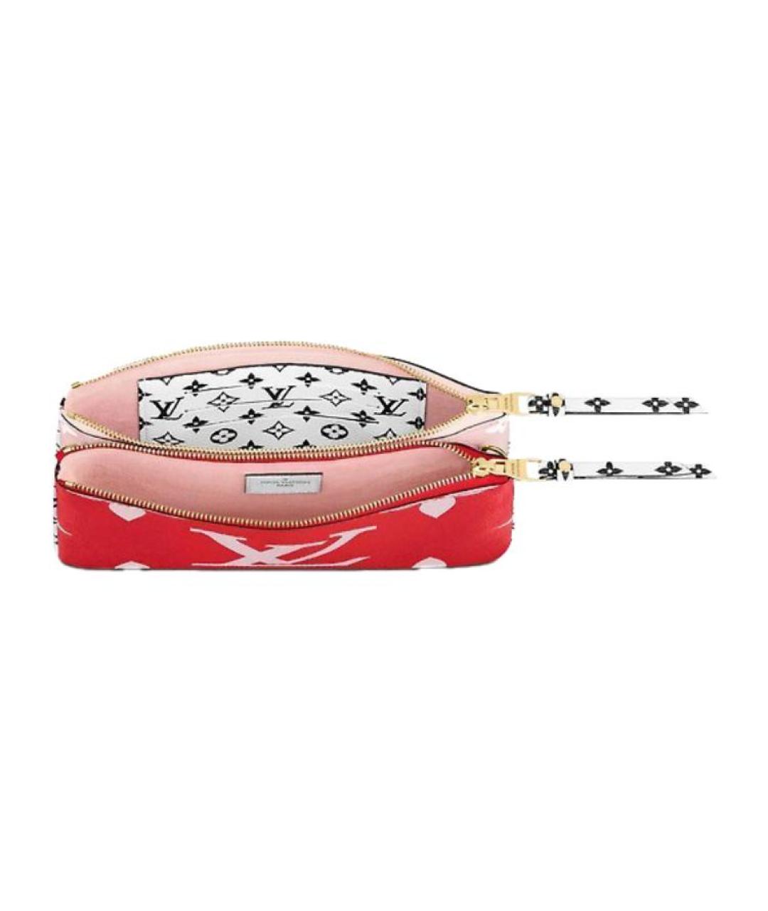 LOUIS VUITTON Красная сумка через плечо, фото 4