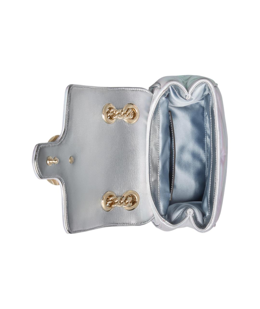 GUCCI Серебряная сумка через плечо, фото 6