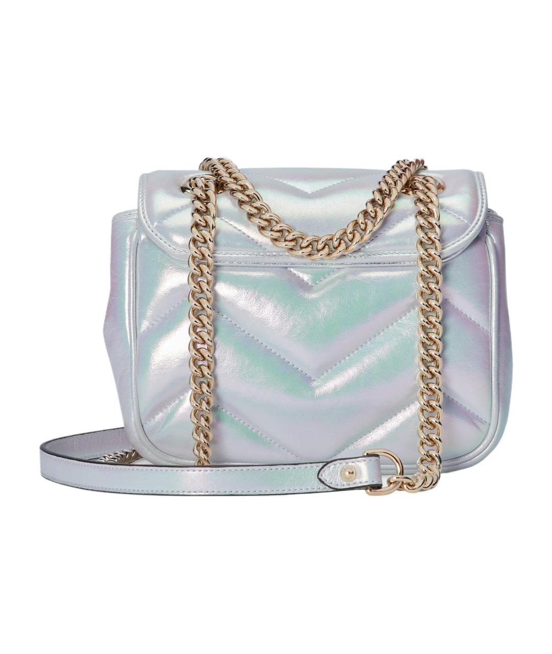 GUCCI Серебряная сумка через плечо, фото 3