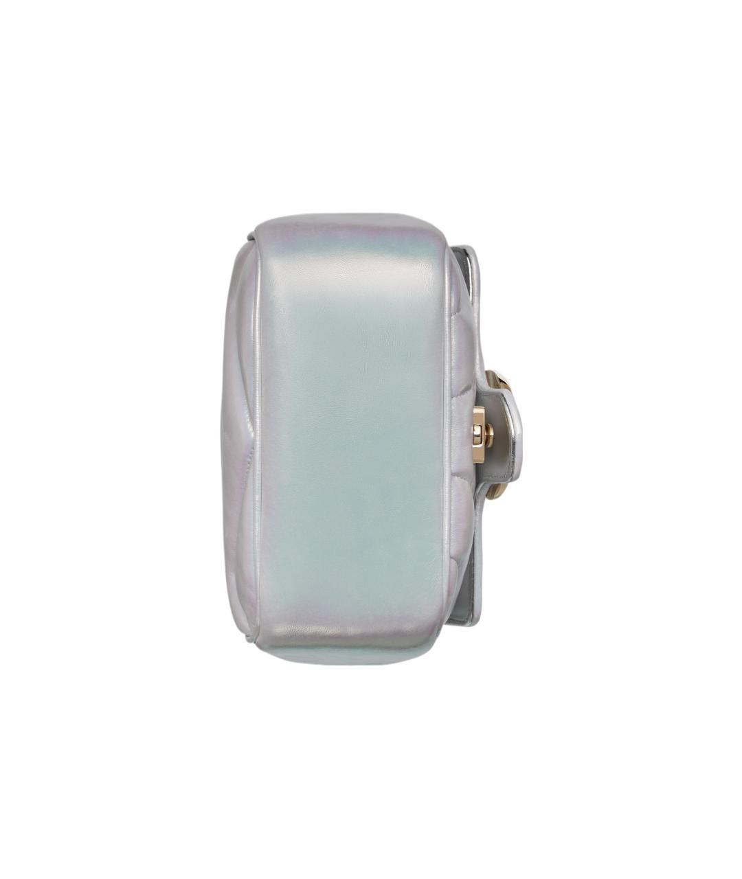 GUCCI Серебряная сумка через плечо, фото 7