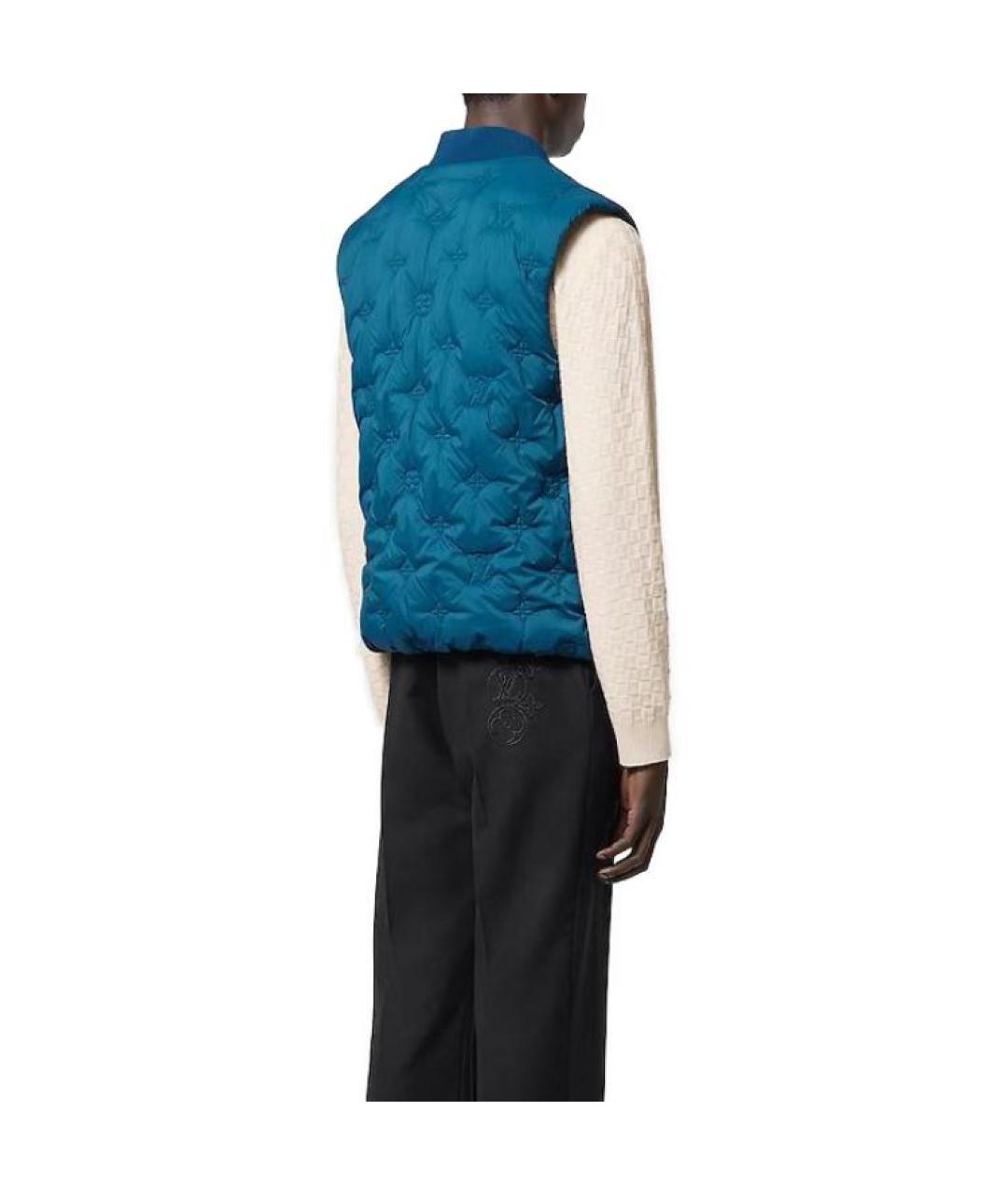 LOUIS VUITTON Синий жилет, фото 2
