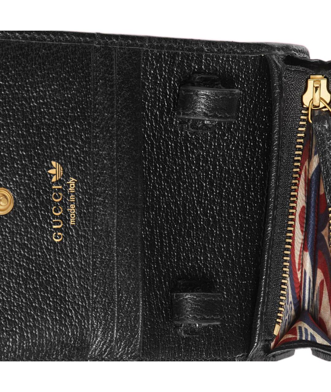 GUCCI Черная кожаная сумка через плечо, фото 8