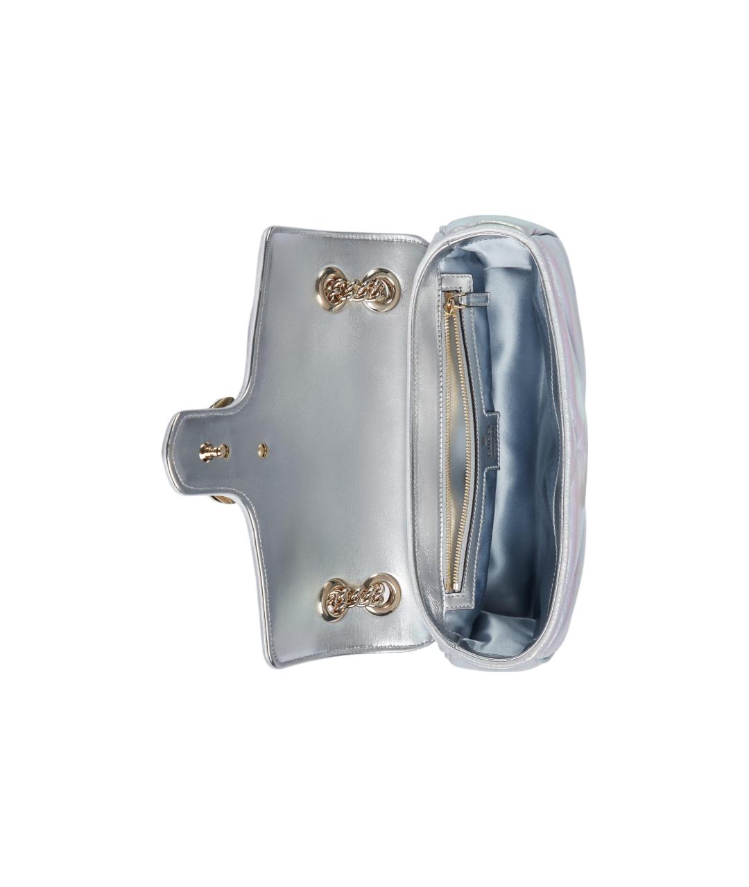 GUCCI Серебряная сумка через плечо, фото 8