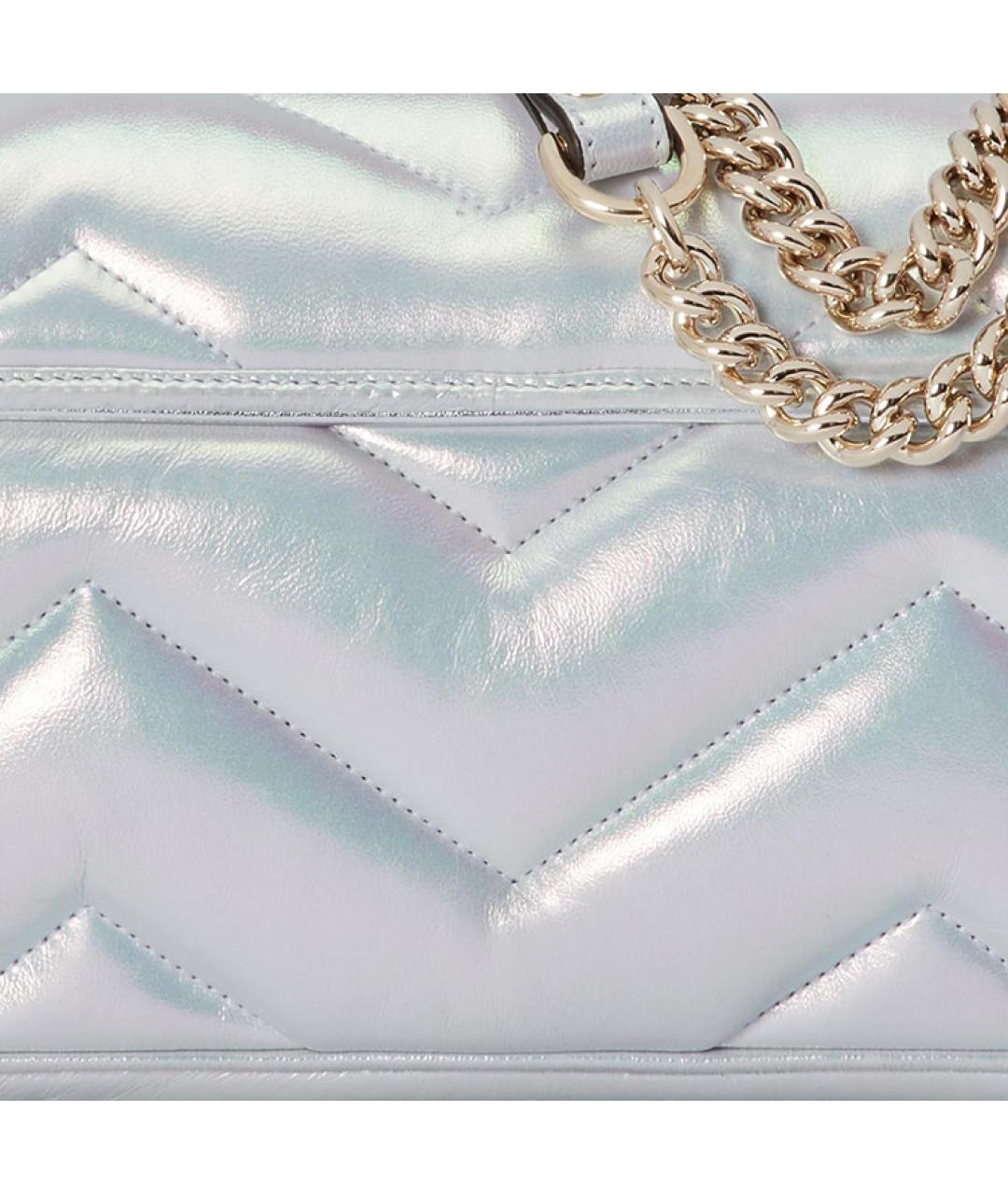 GUCCI Серебряная сумка через плечо, фото 9