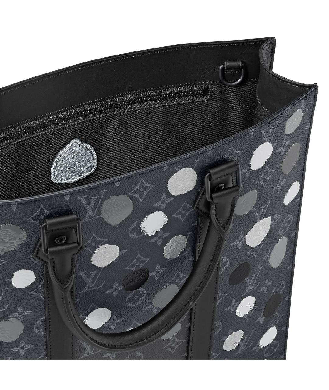 LOUIS VUITTON Черная сумка тоут, фото 5