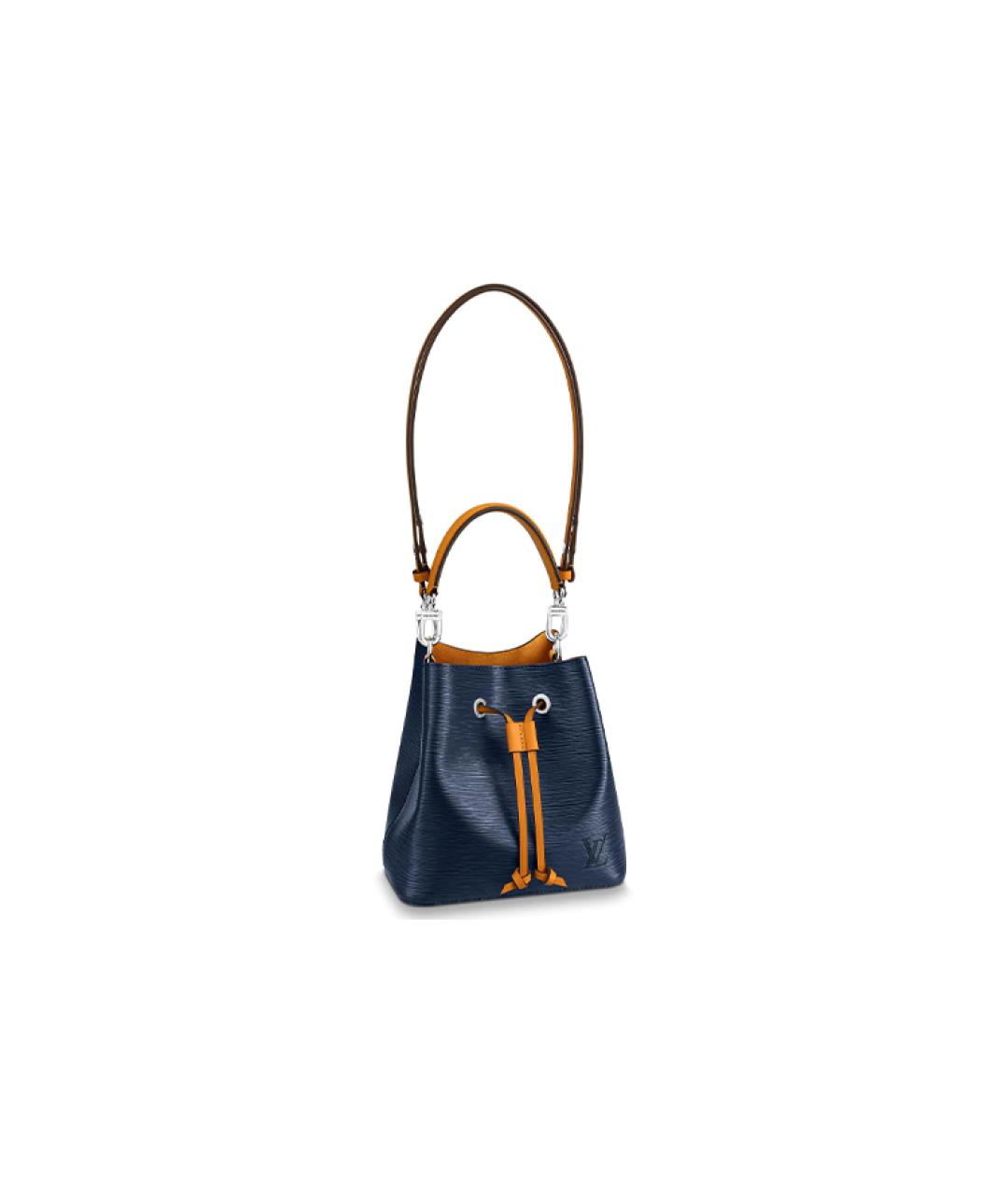LOUIS VUITTON Темно-синяя сумка через плечо, фото 2