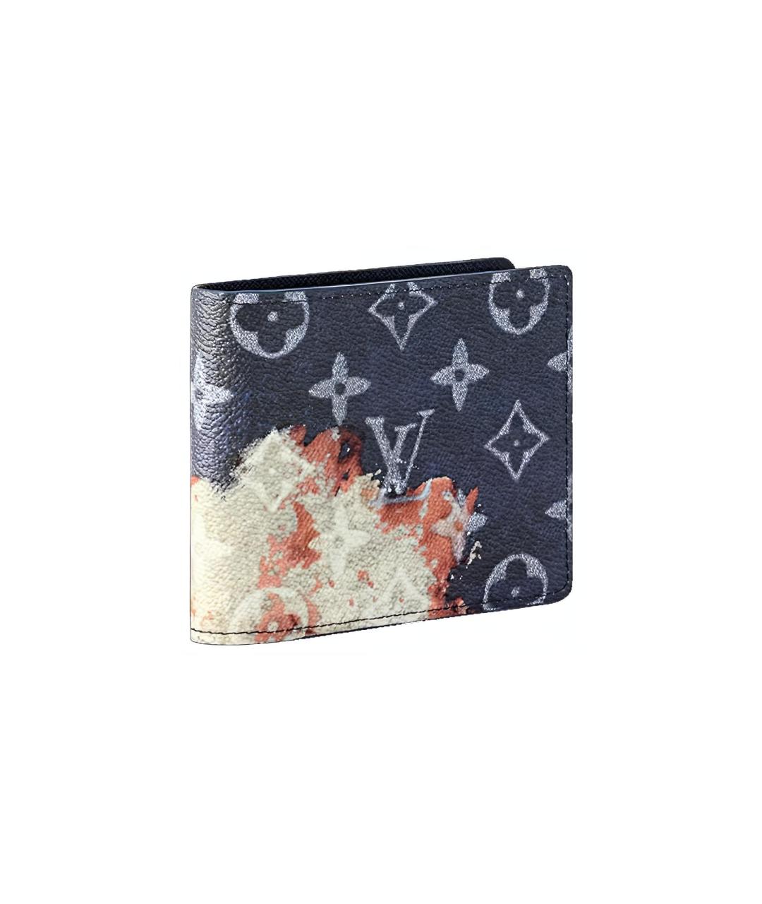 LOUIS VUITTON Темно-синий кошелек, фото 2