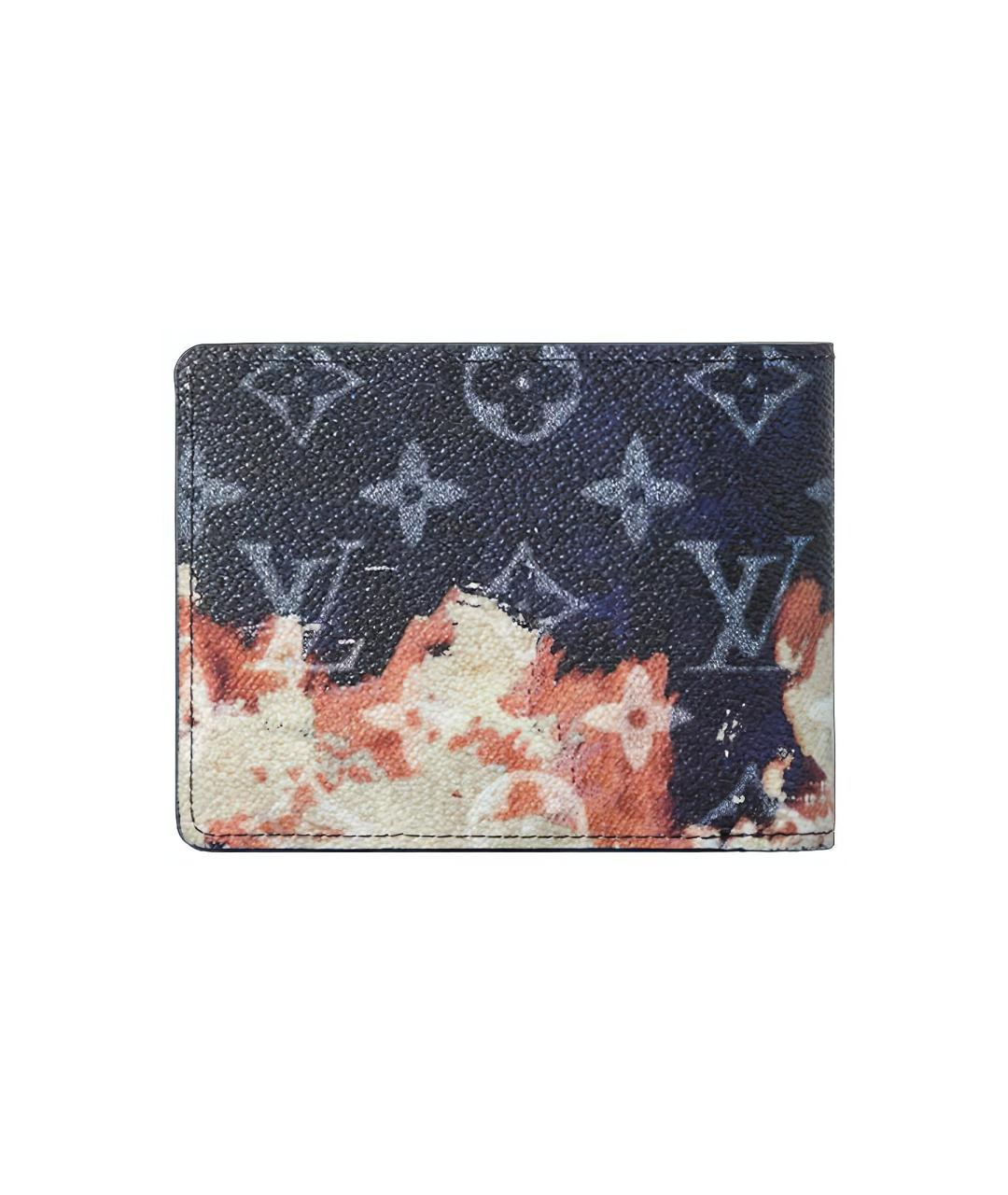 LOUIS VUITTON Темно-синий кошелек, фото 3