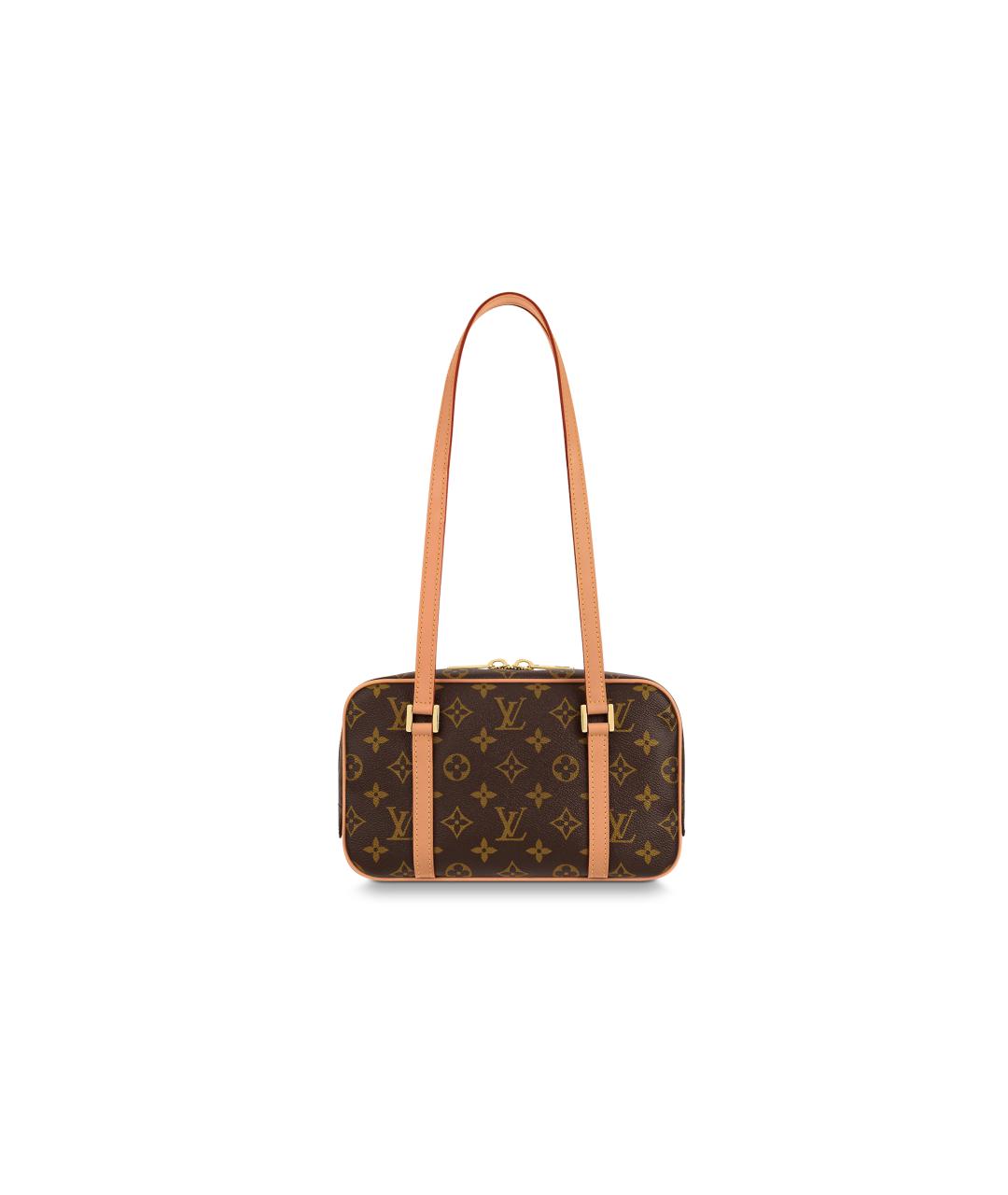 LOUIS VUITTON Коричневая сумка через плечо, фото 3