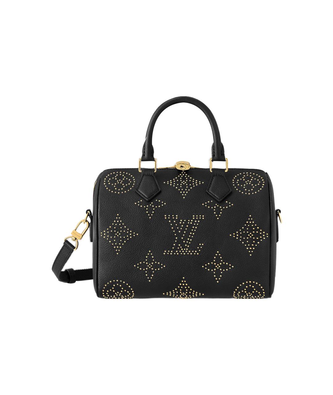 LOUIS VUITTON Черная сумка с короткими ручками, фото 1