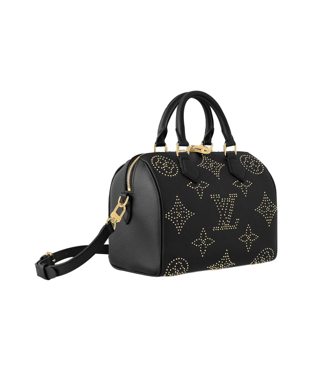 LOUIS VUITTON Черная сумка с короткими ручками, фото 2
