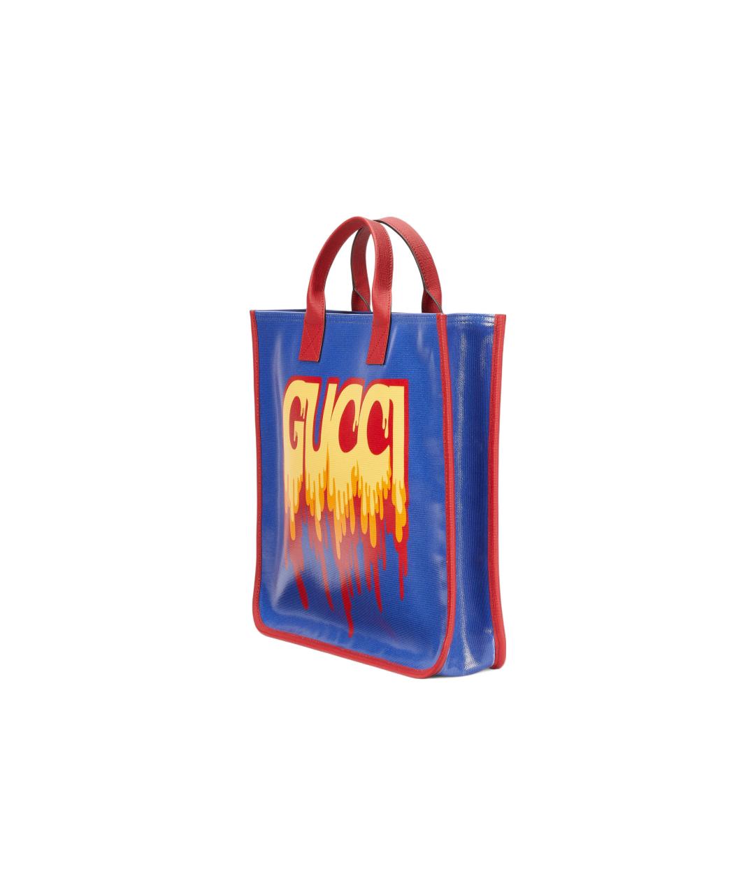 GUCCI Синяя сумка с короткими ручками, фото 2