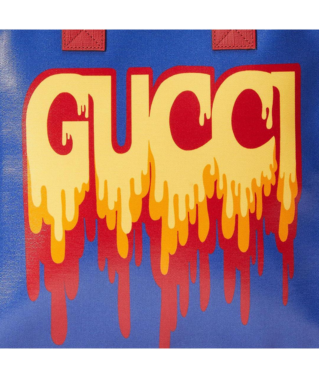 GUCCI Синяя сумка с короткими ручками, фото 8