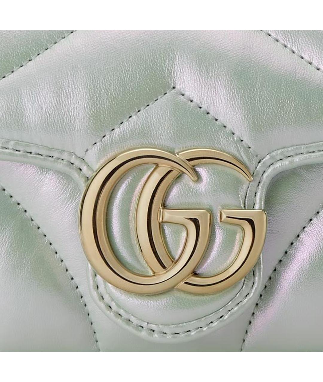 GUCCI Серебряная сумка через плечо, фото 8