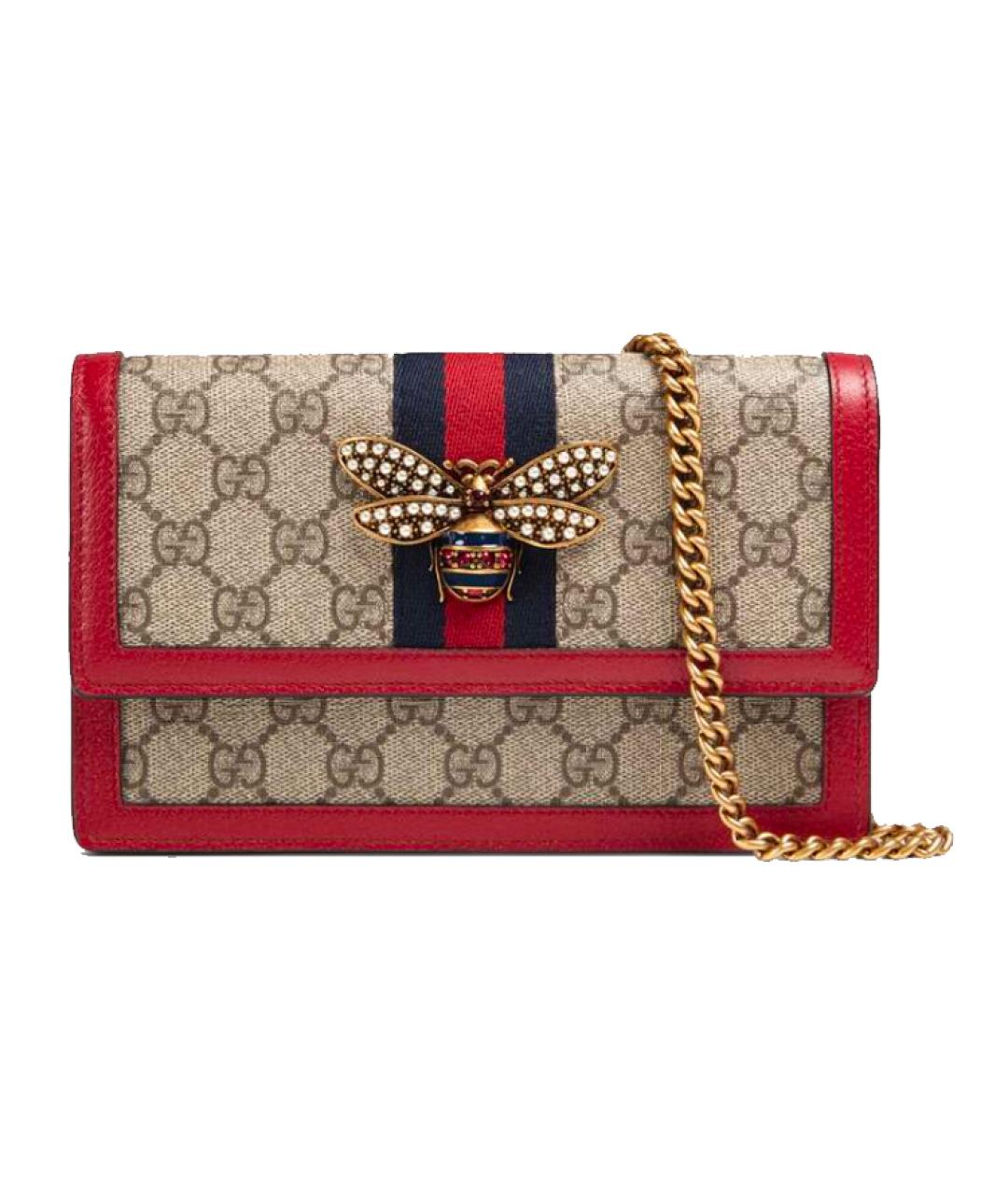 GUCCI Бежевая сумка через плечо, фото 1