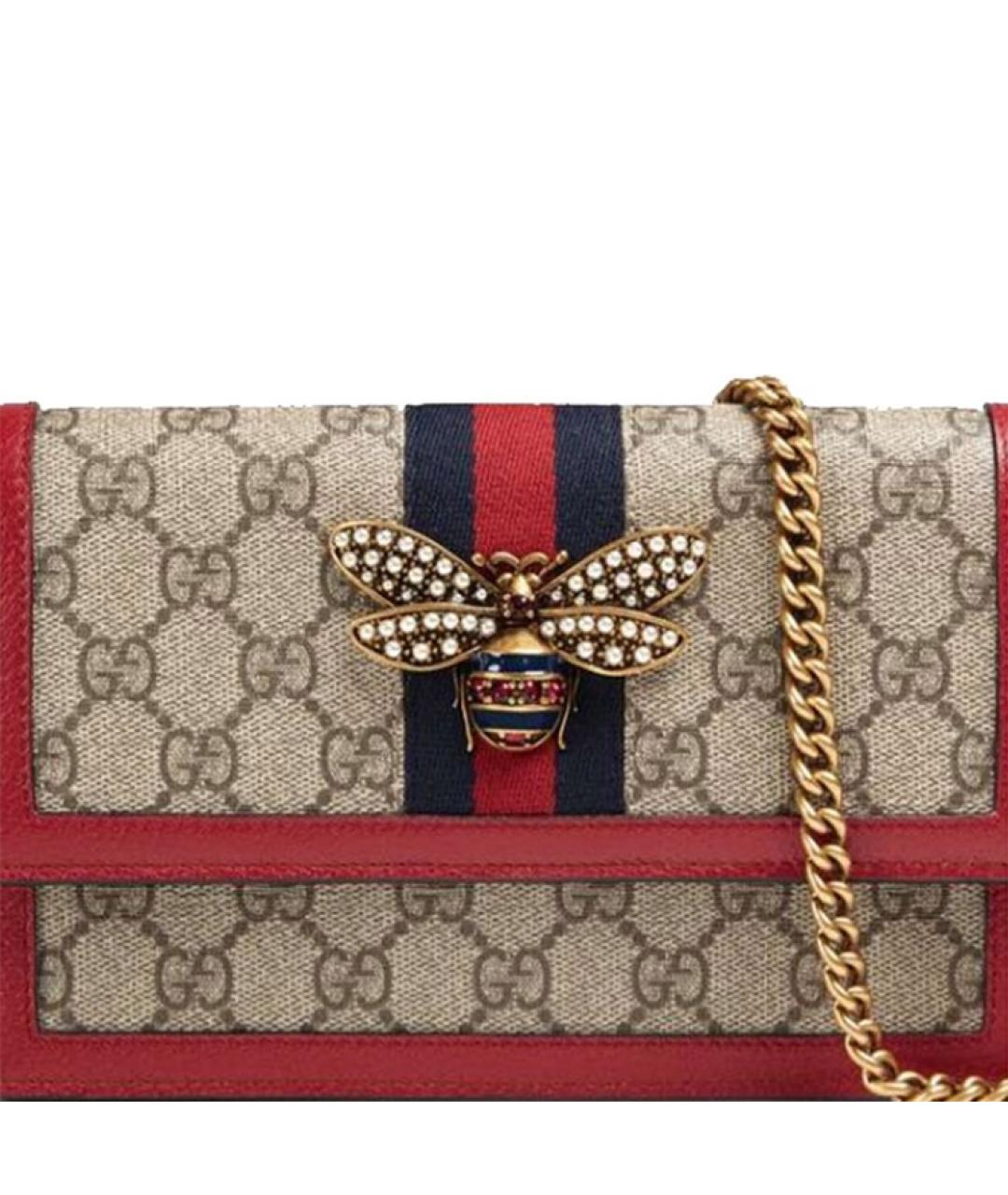 GUCCI Бежевая сумка через плечо, фото 5