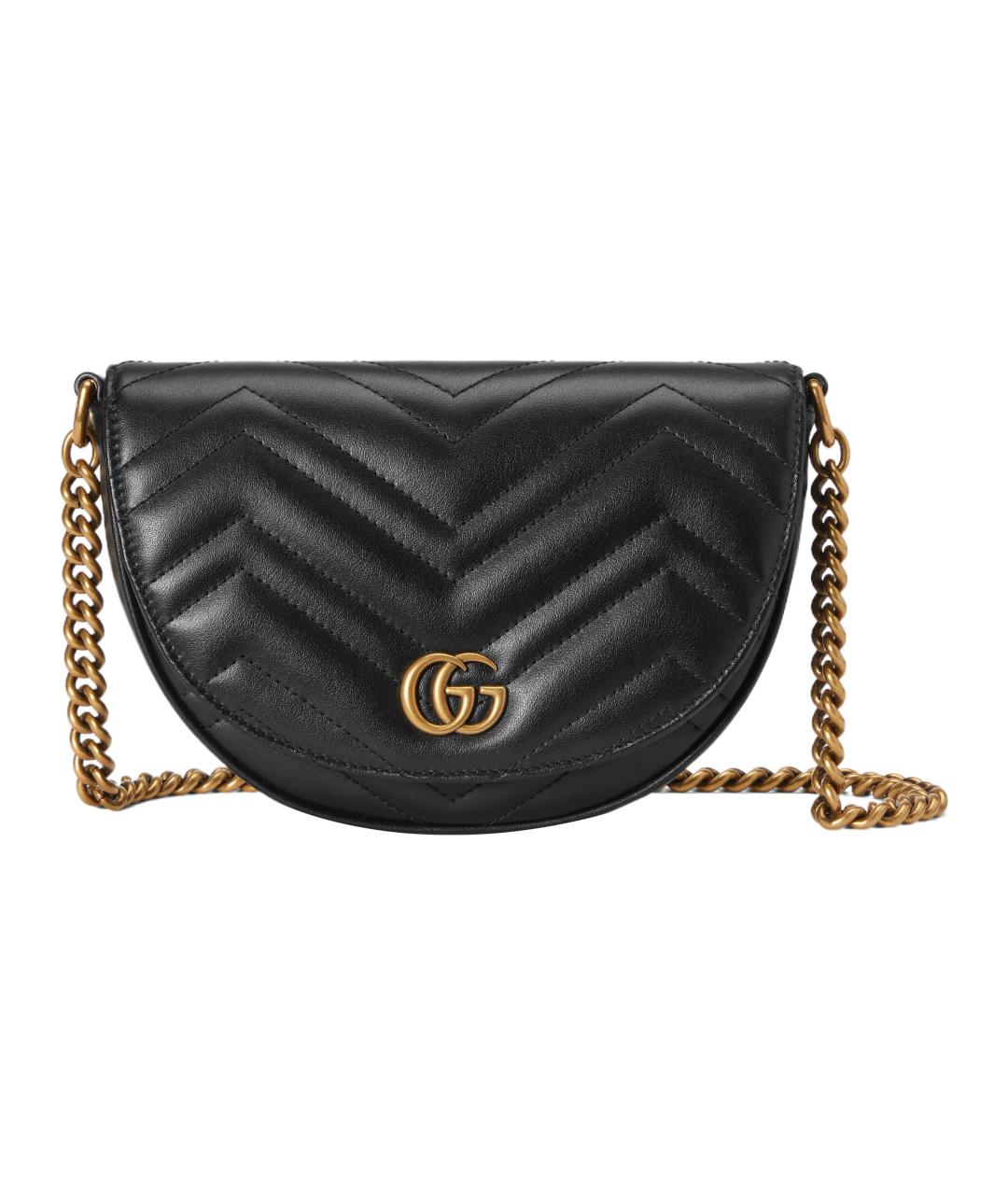 GUCCI Черная сумка через плечо, фото 1