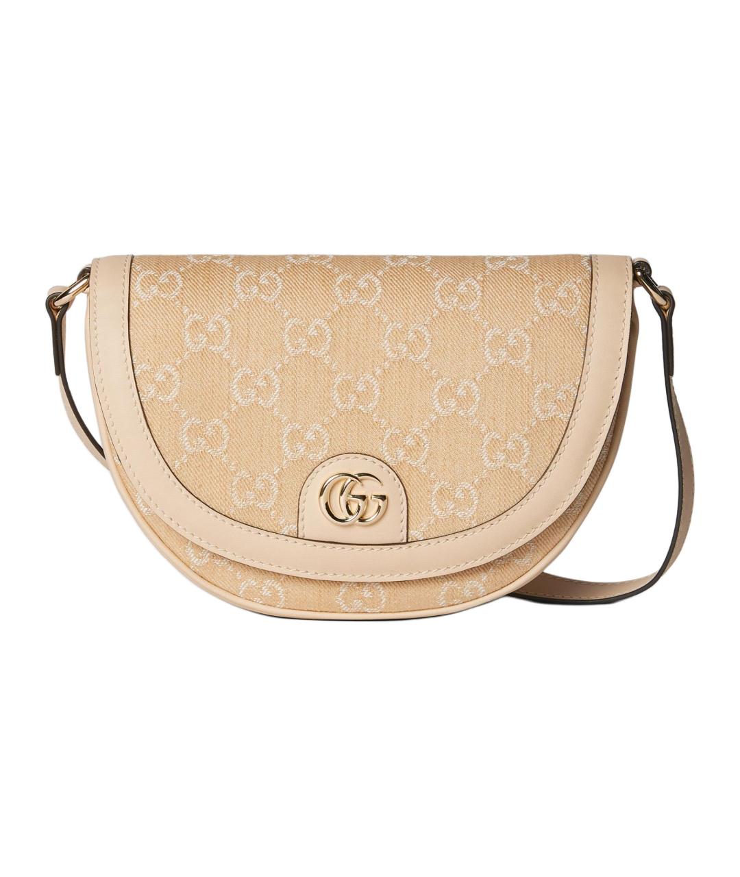 GUCCI Бежевая сумка через плечо, фото 1