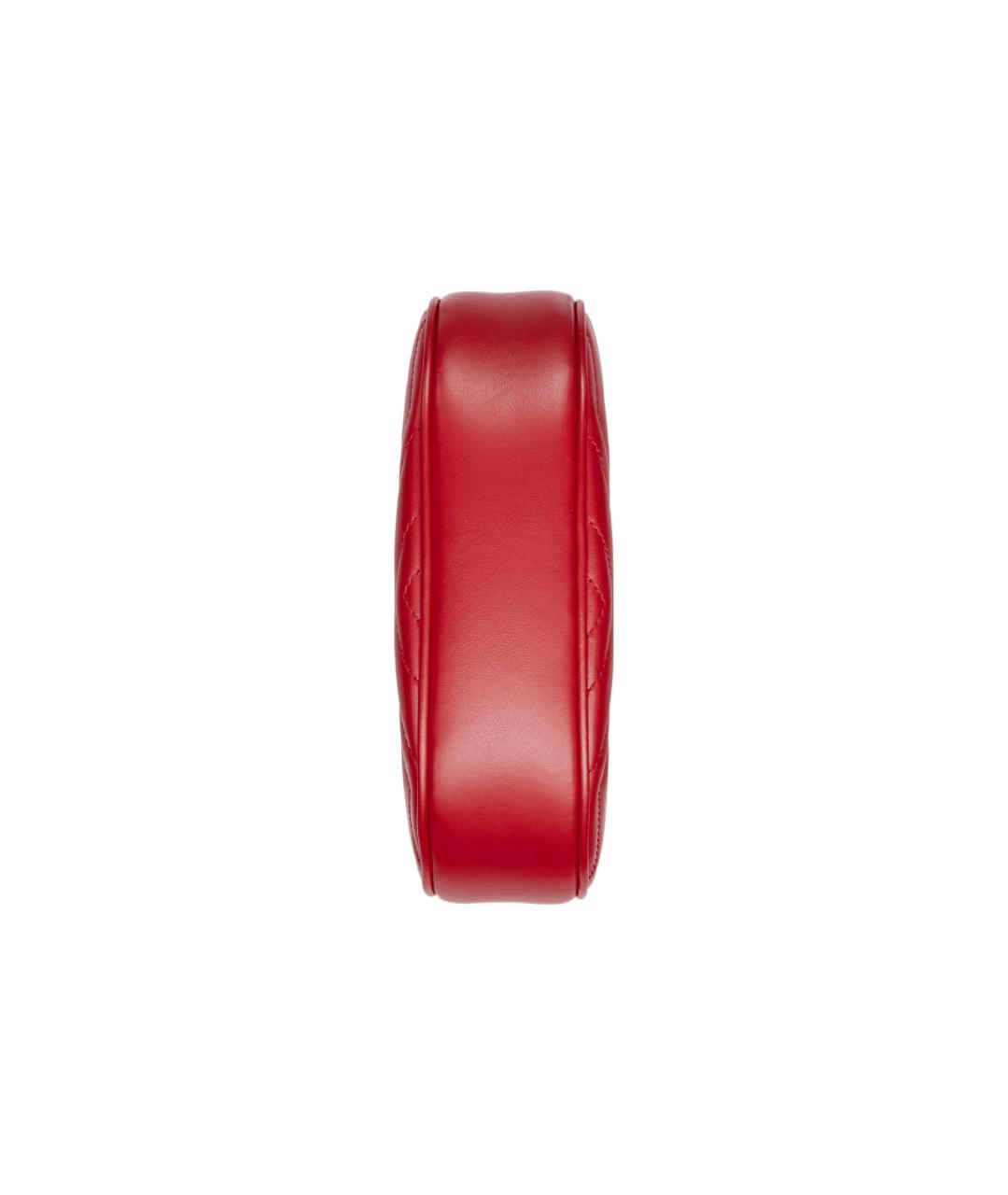 GUCCI Красная кожаная сумка через плечо, фото 8