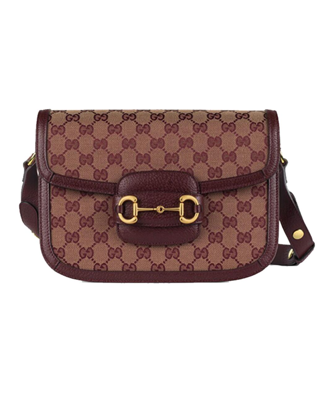 GUCCI Бордовая сумка через плечо, фото 1