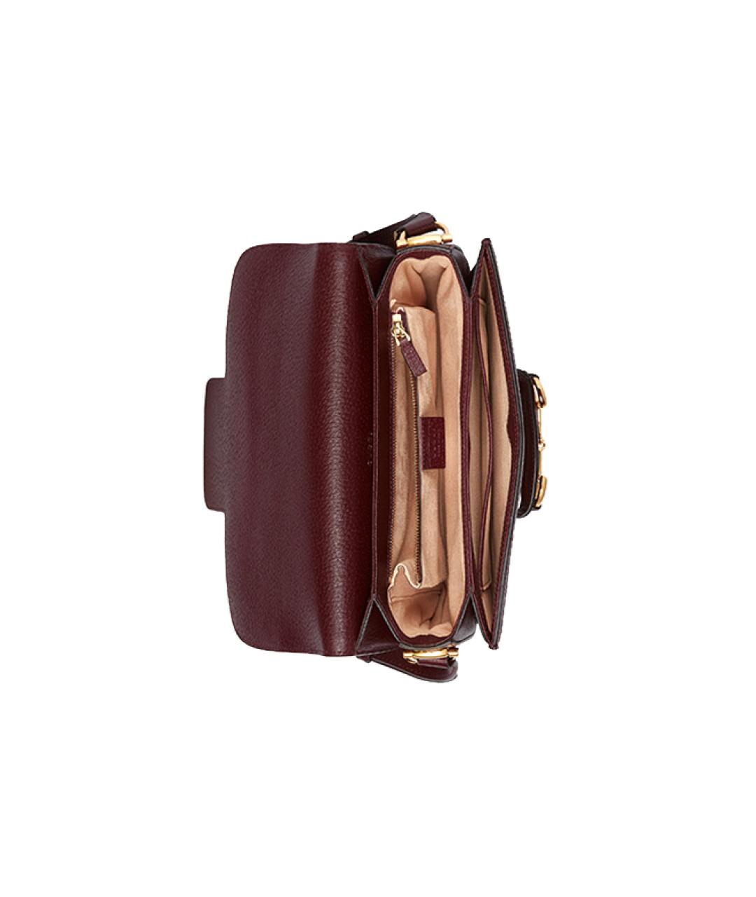 GUCCI Бордовая сумка через плечо, фото 4