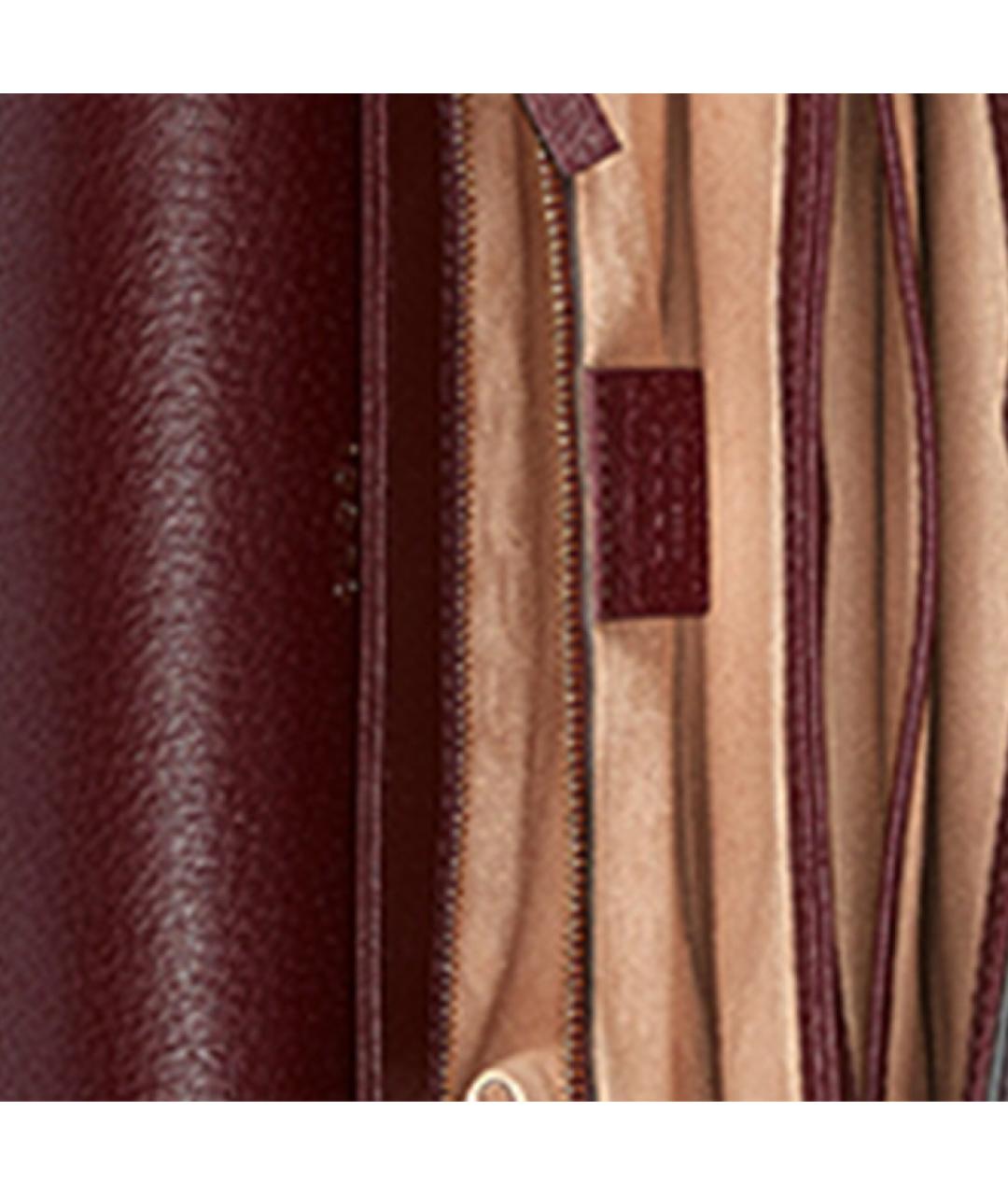 GUCCI Бордовая сумка через плечо, фото 7