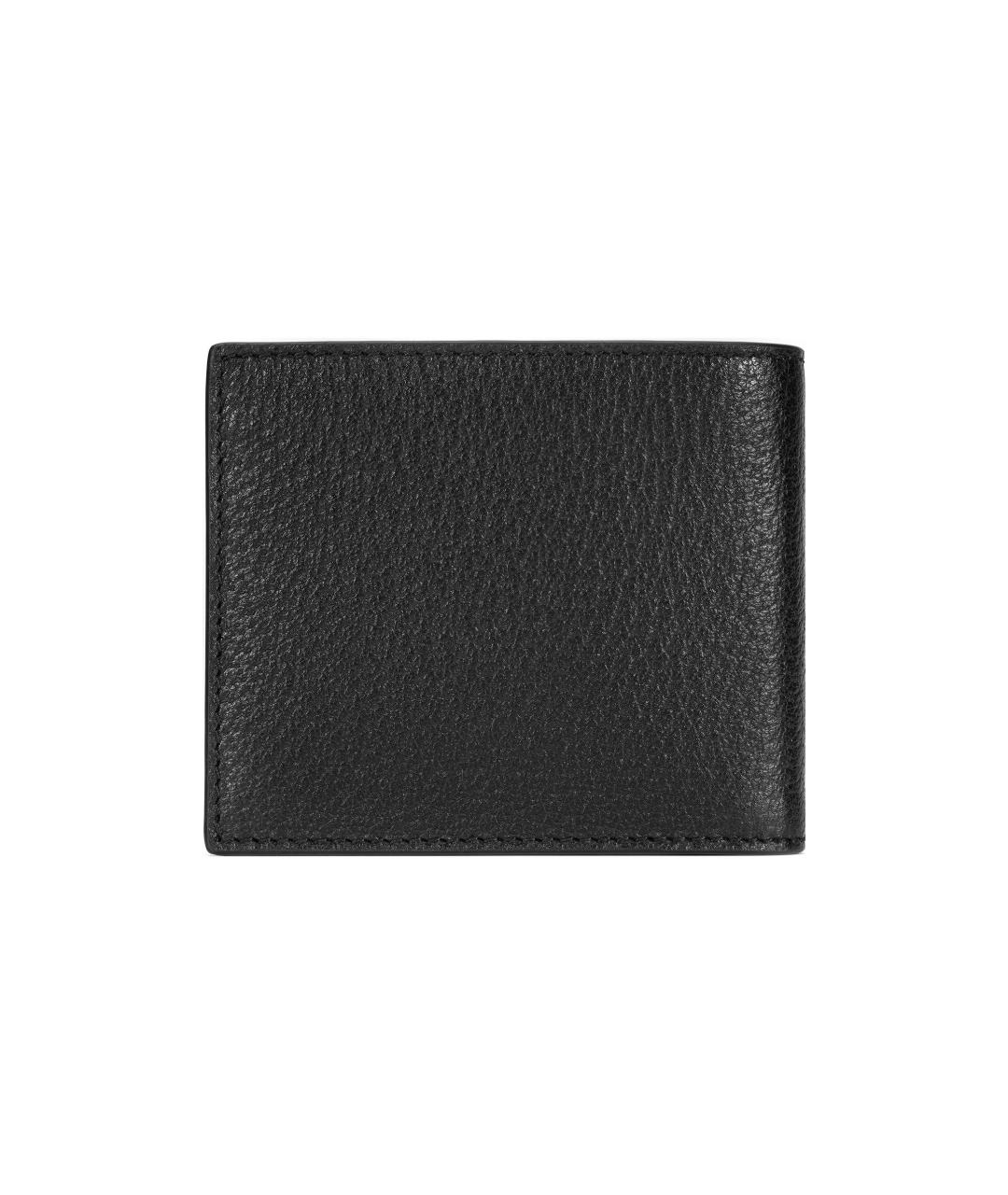 GUCCI Черный кожаный кошелек, фото 3