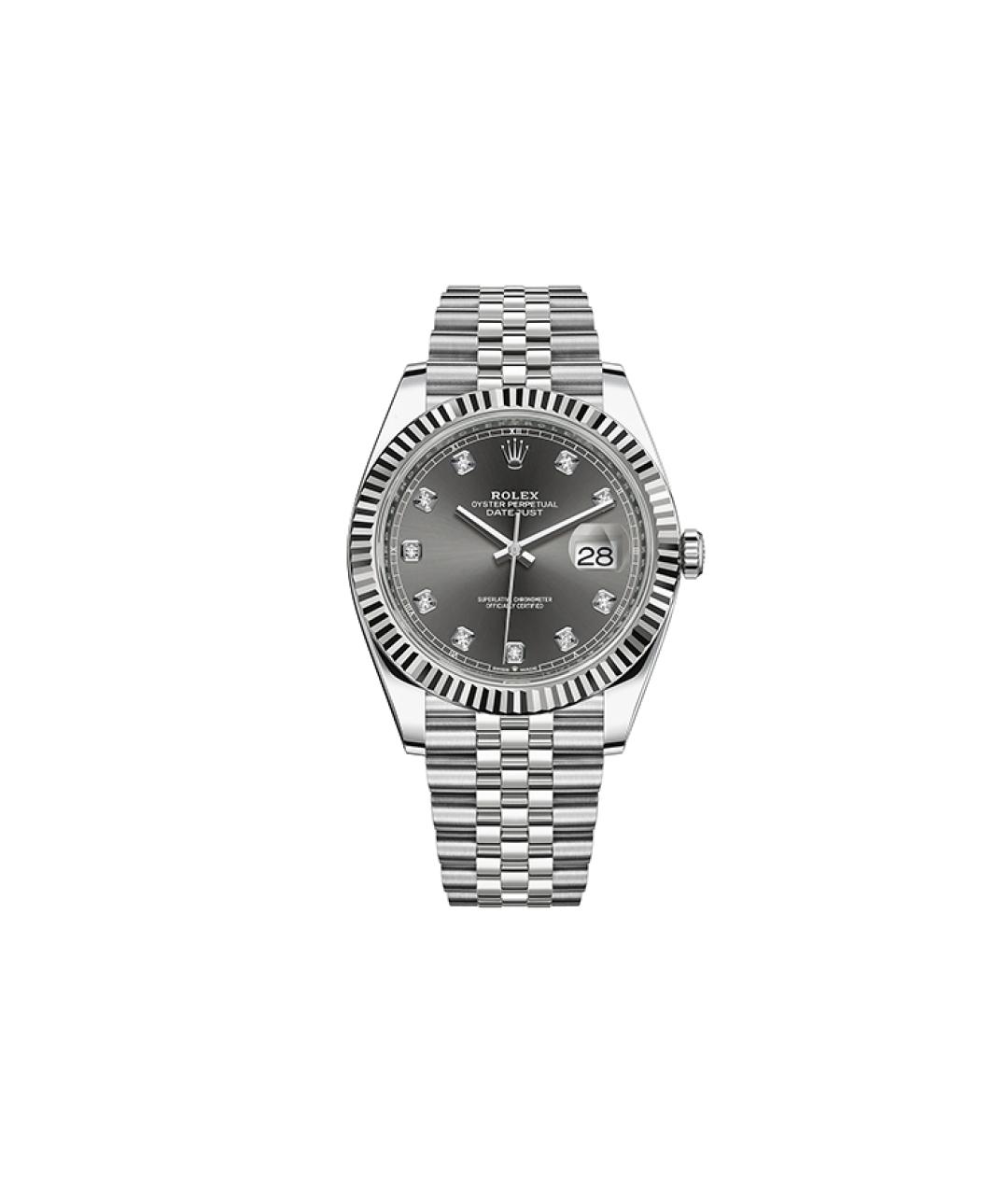 ROLEX Часы из белого золота, фото 1