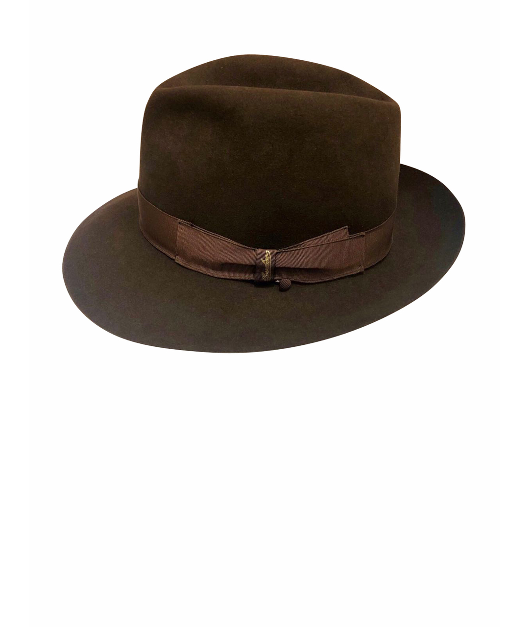 BORSALINO Коричневая шерстяная шляпа, фото 1